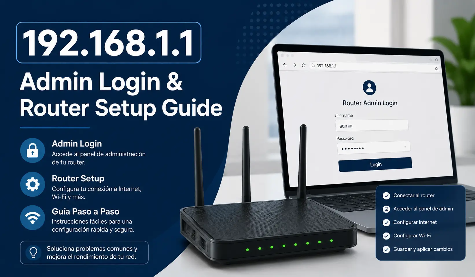 192.168.1.1 Admin Login & Router Setup Guide 2026