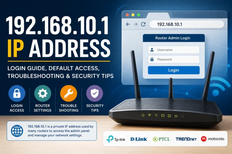192.168.10.1 Router Login, Admin Panel Access